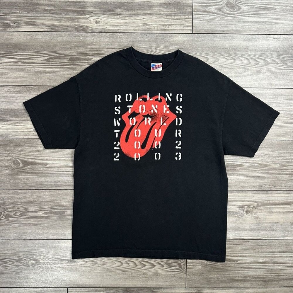 Vintage Y2K Rolling Stones Band T Shirt